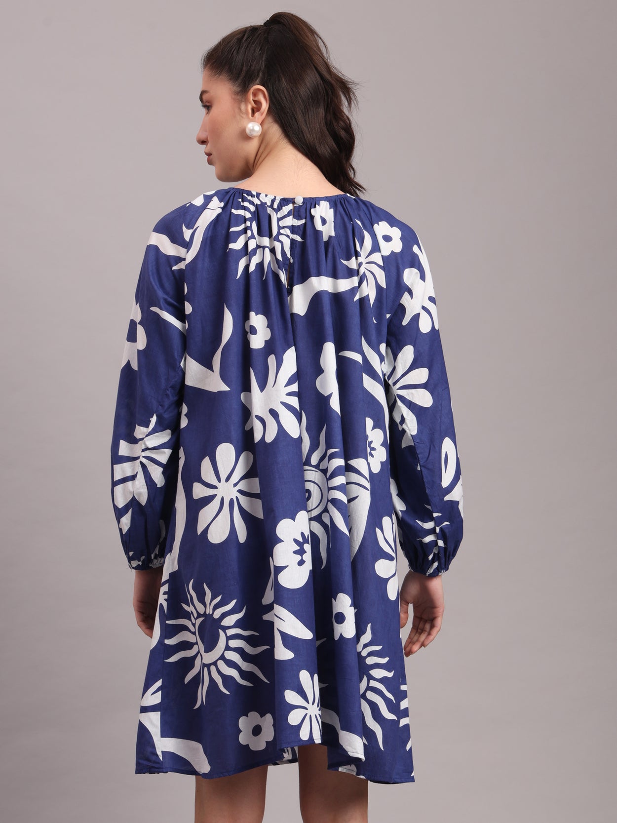 Indigo Celestial Freefall Dress