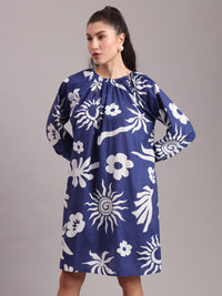 Indigo Celestial Freefall Dress