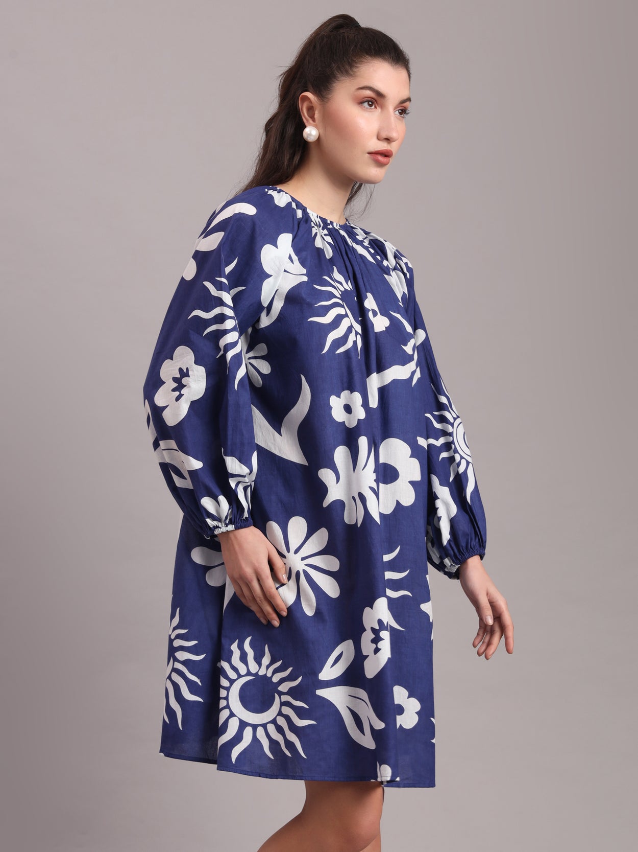 Indigo Celestial Freefall Dress