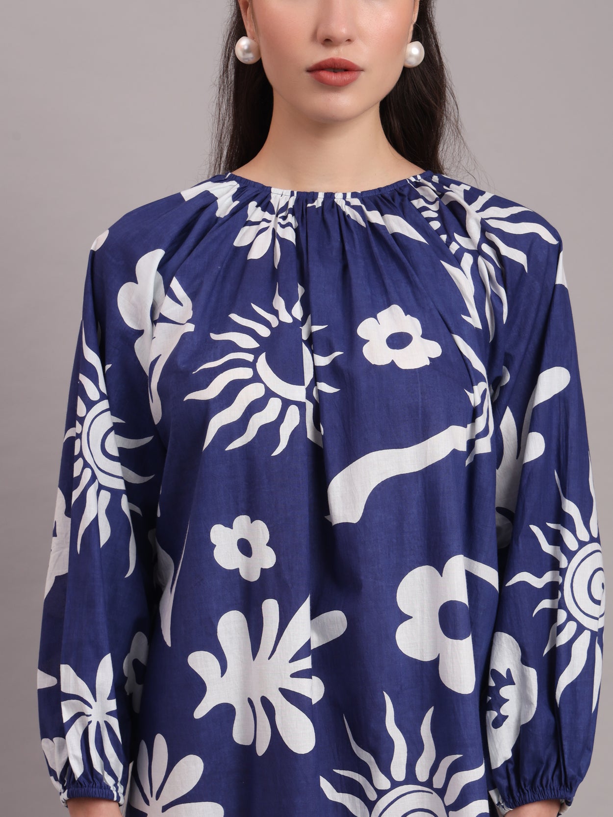 Indigo Celestial Freefall Dress