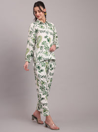 Olive Paisley High Low Co-ord Set